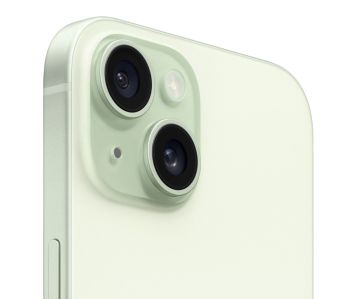 Смартфон Apple iPhone 15 128 ГБ, nano SIM + eSIM, зеленый